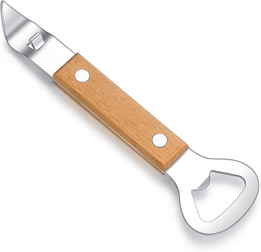 Can Punch Bottle Opener, Manual Stainless Steel Can Opener 1 Pack