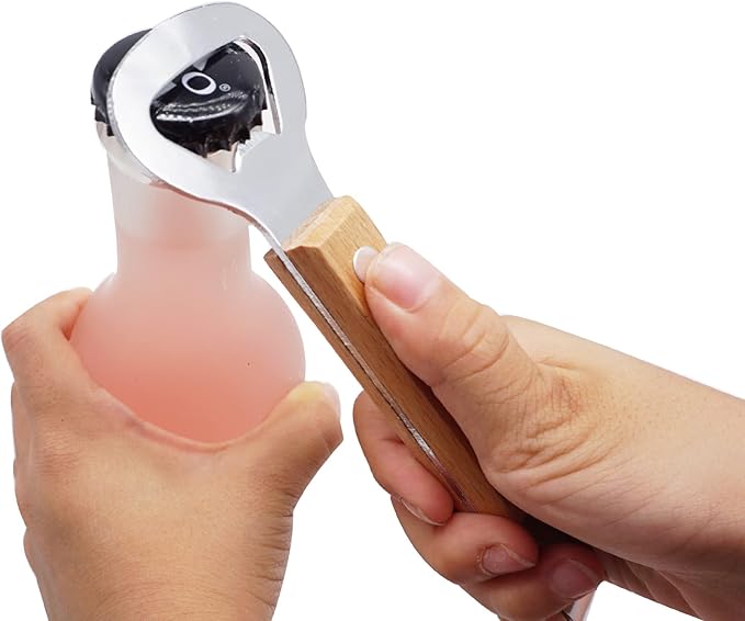 Can Punch Bottle Opener, Manual Stainless Steel Can Opener 1 Pack