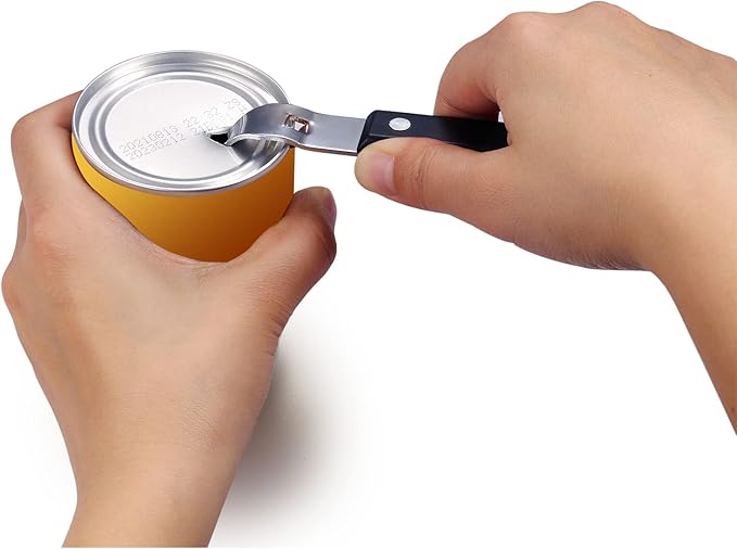 Can Punch Bottle Opener, Manual Stainless Steel Can Opener 1 Pack