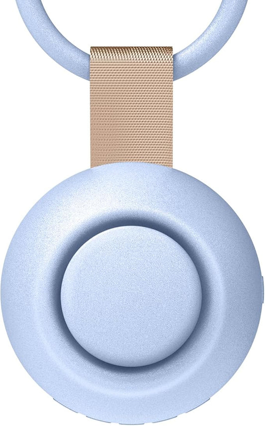 2026 Mom's Choice Awards, Portable Sound Machine for Baby Adult, AI Cry Detection, 18 Soothing Sound, Bluetooth Rechargeable White Noise Machine for Home Office Travel, Nursery Light, Blue