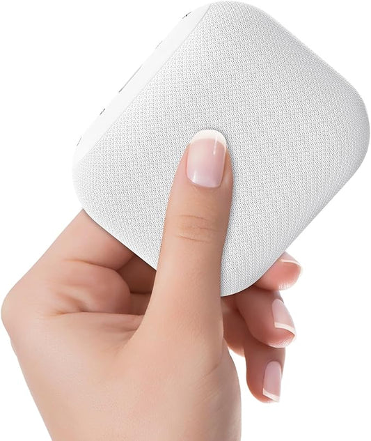 ANJANK Mini Travel White Noise Machine for Adults, Portable Sound Machine, 20 Soothing Sounds, Powerful Battery, 30-Level Volume, Sleep Timer, Noise Maker for Baby Kids Sleeping, Gifts, Home